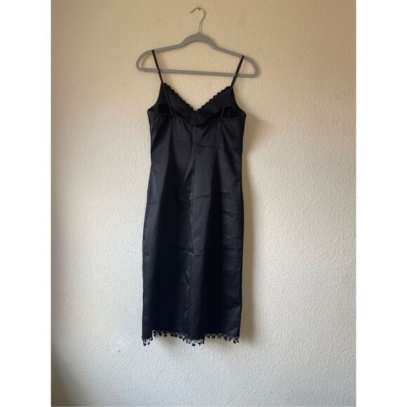 Rampage Y2k 90s satin bodycon sequin hem dress size small‎ - Picture 4 of 7